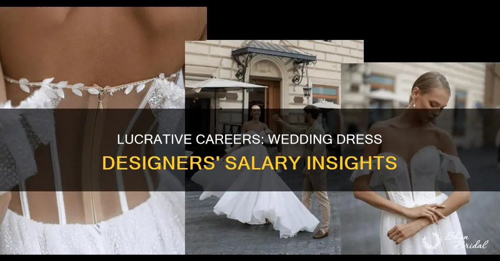 how much do wedding dress designers get paid