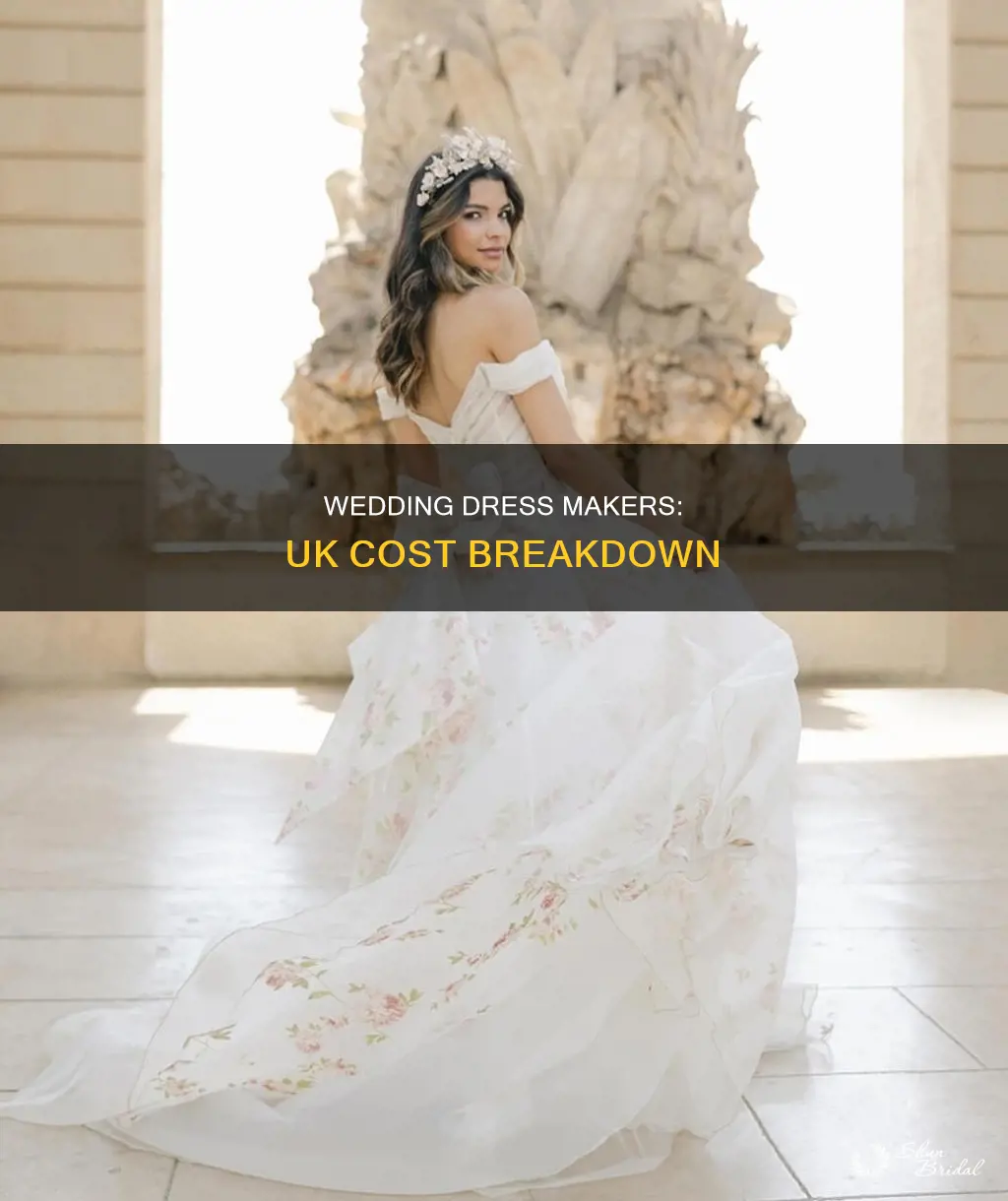 how much do wedding dress makers cost uk