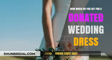 Donated Wedding Dresses: How Much Money Can You Get?