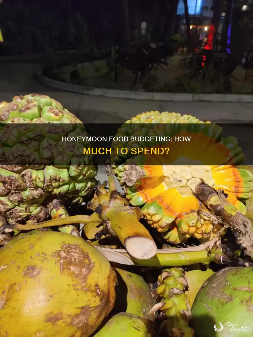 how much do you spend on food on a honeymoon