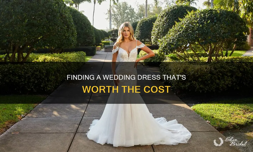 how much does a decent wedding dress cost
