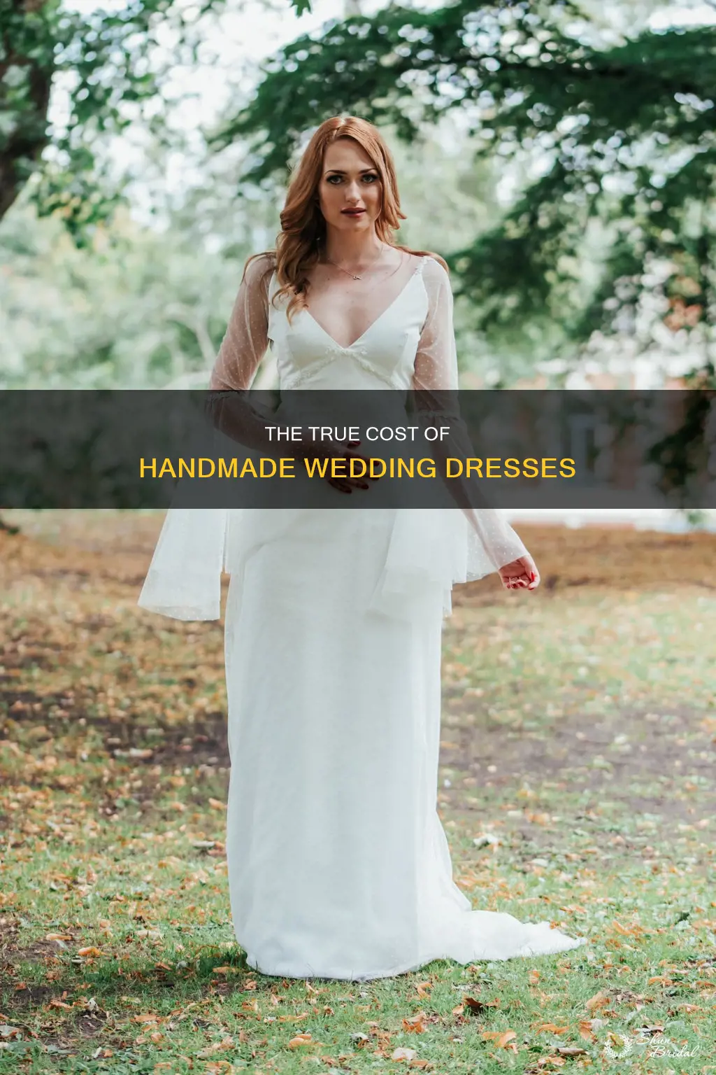 how much does a handmade wedding dress cost
