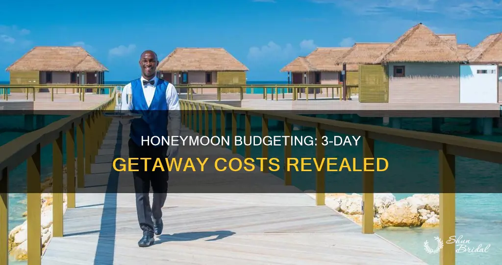 how much does a honeymoon cost 3 days