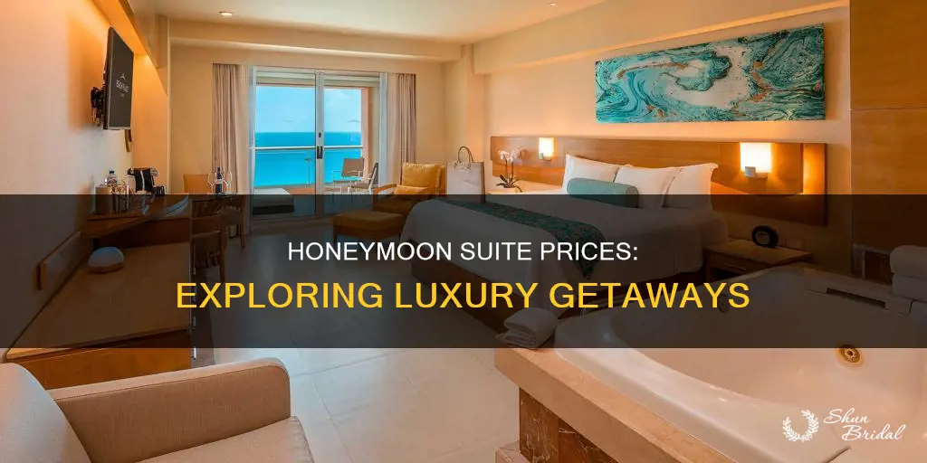 how much does a honeymoon suite cost