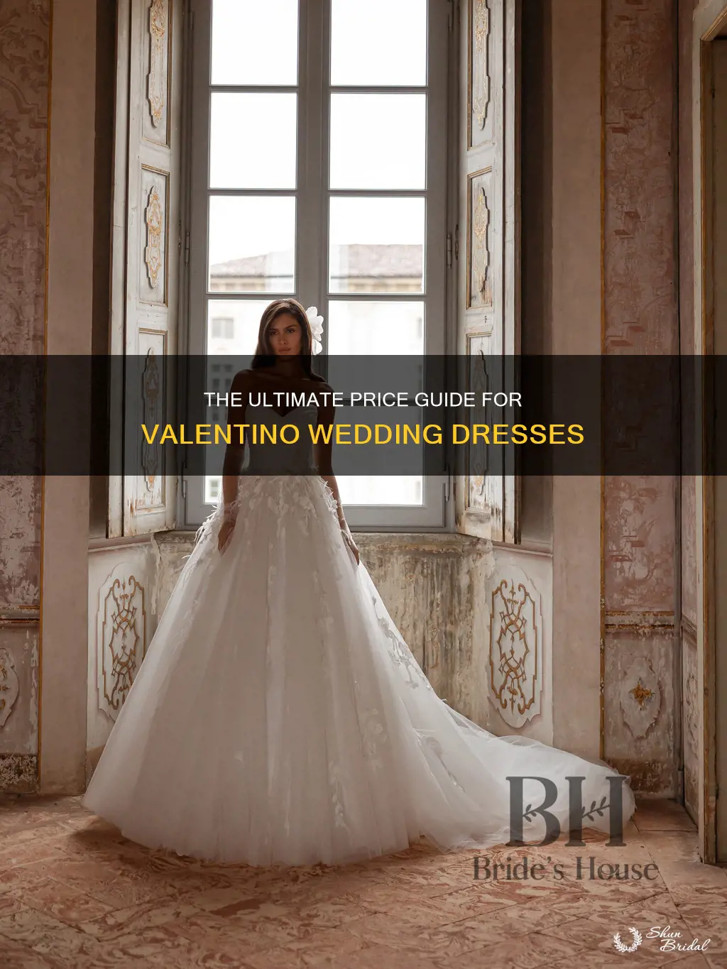 how much does a valentino wedding dress cost