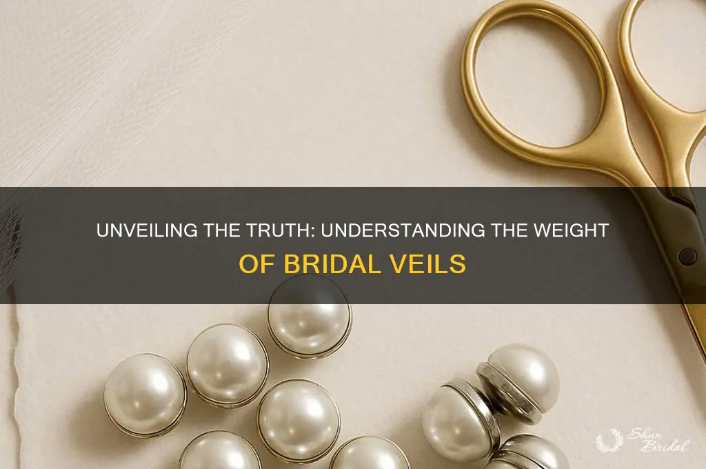 how much does a veil weigh