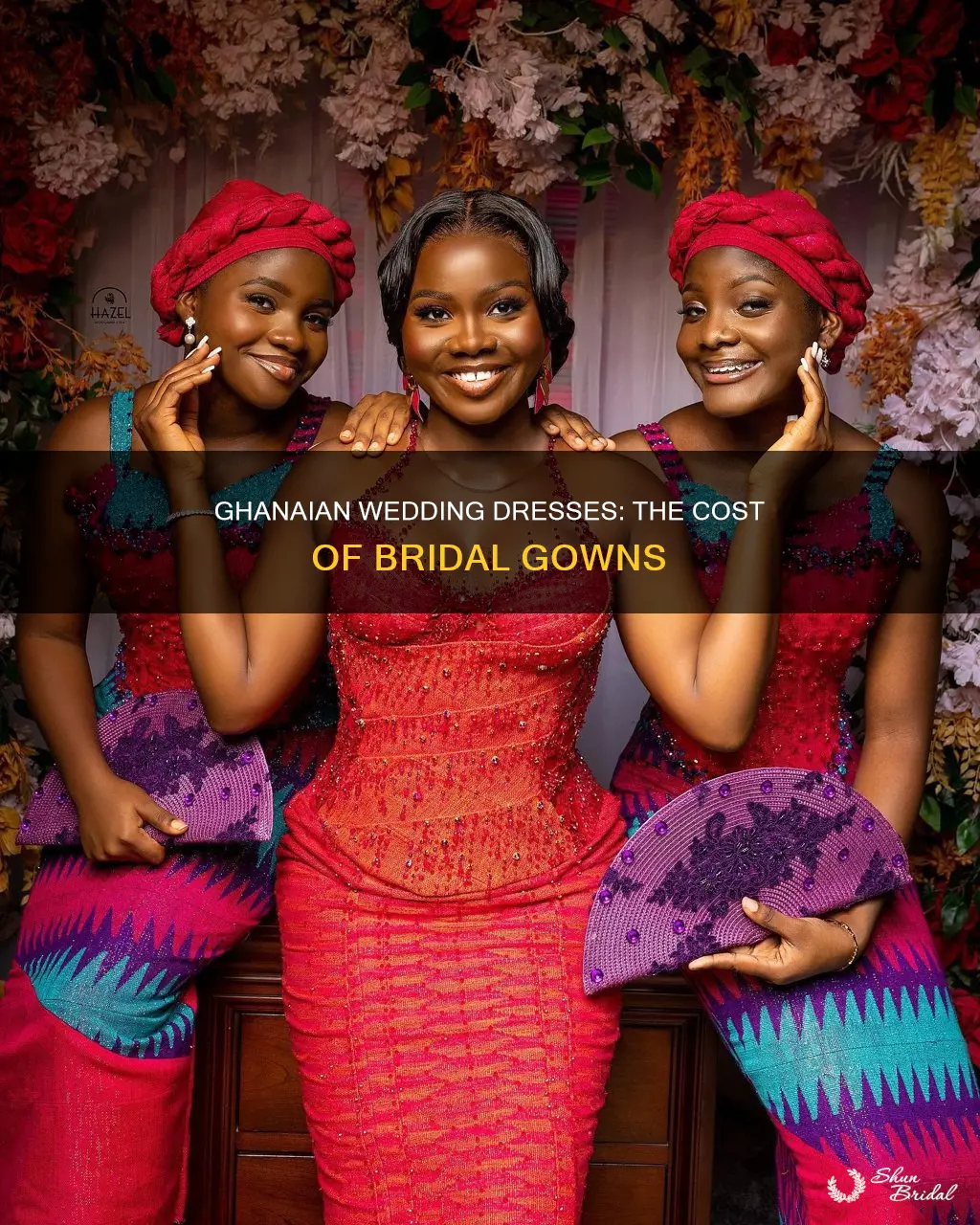 how much does a wedding dress cost in ghana