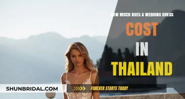 Wedding Dress Costs in Thailand: How Much to Spend?