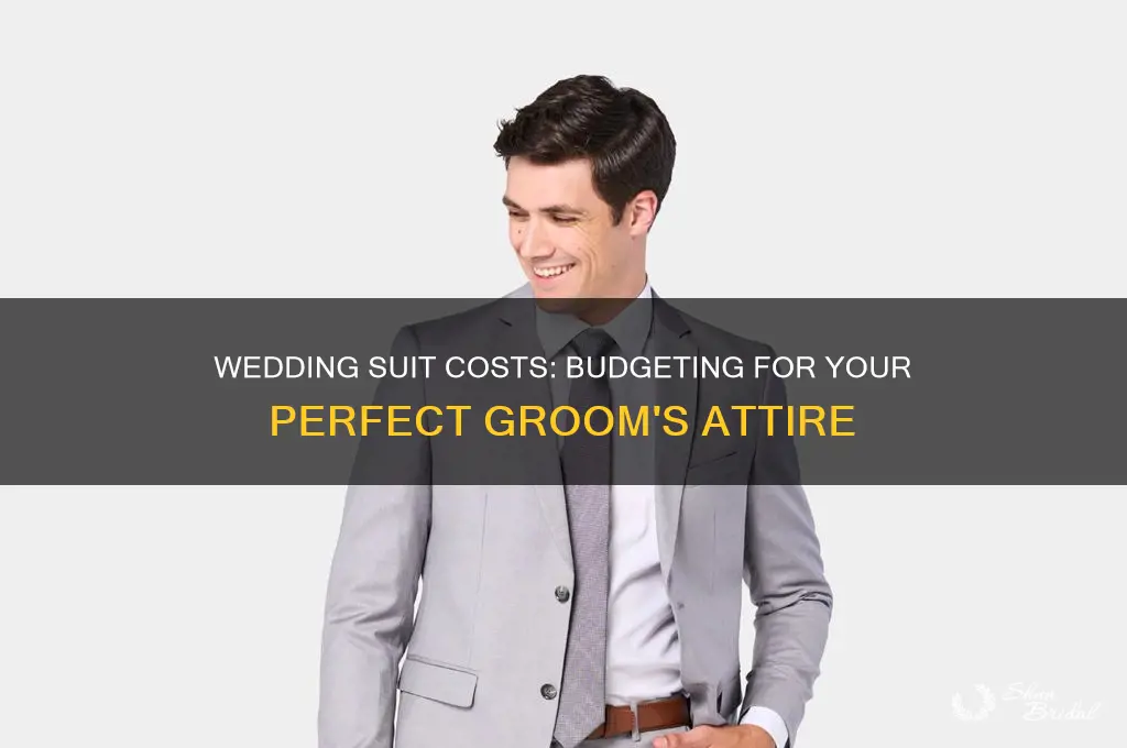 how much does a wedding suit cost