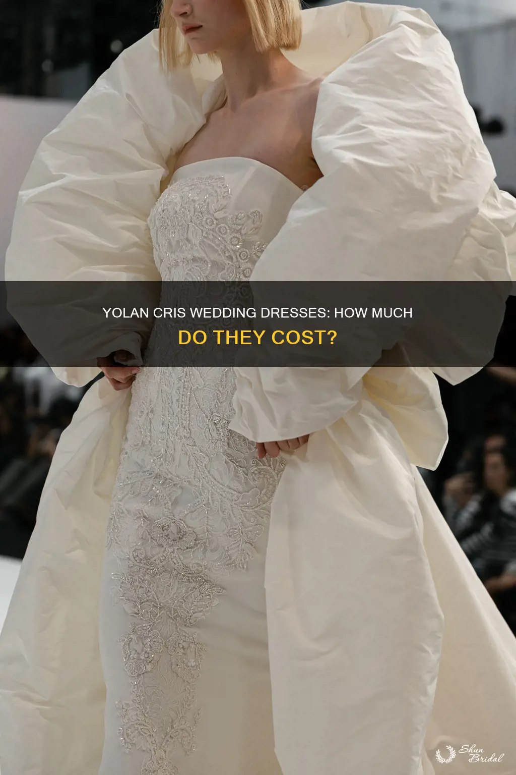 how much does a yolan cris wedding dress cost
