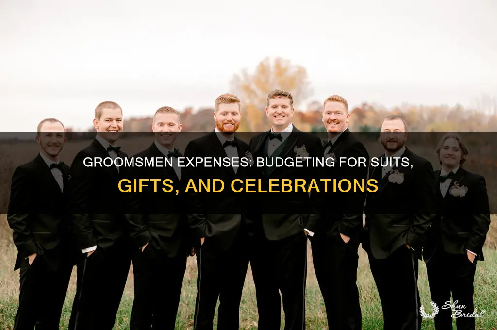 how much does it cost for a groomsmen