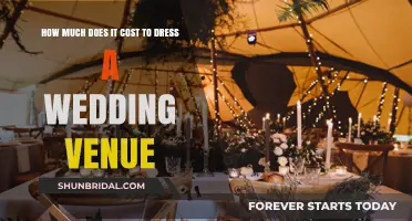 The Cost of Dressing Your Wedding Venue