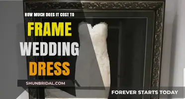 Framing Your Wedding Dress: How Much Does It Cost?