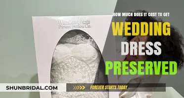 Preserving Your Wedding Dress: The Cost of Memories