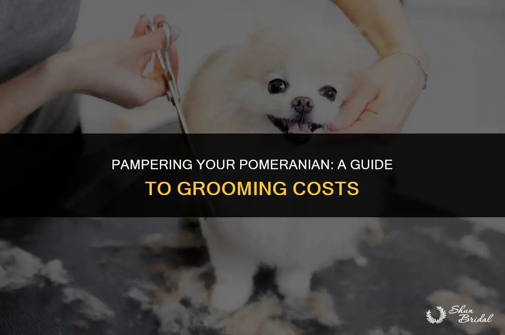how much does it cost to groom a pomeranian