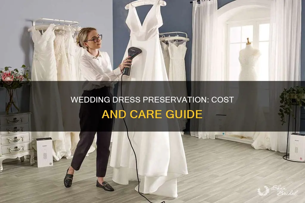 how much does it cost to press a wedding dress