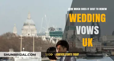 Renewing Wedding Vows in the UK: Understanding the Costs Involved