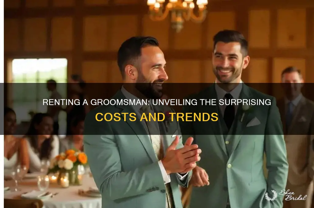 how much does it cost to rent a groomsman