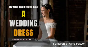 Resizing Your Wedding Dress: What's the Cost?
