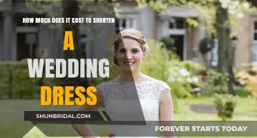Altering a Wedding Dress: How Much Does It Cost?