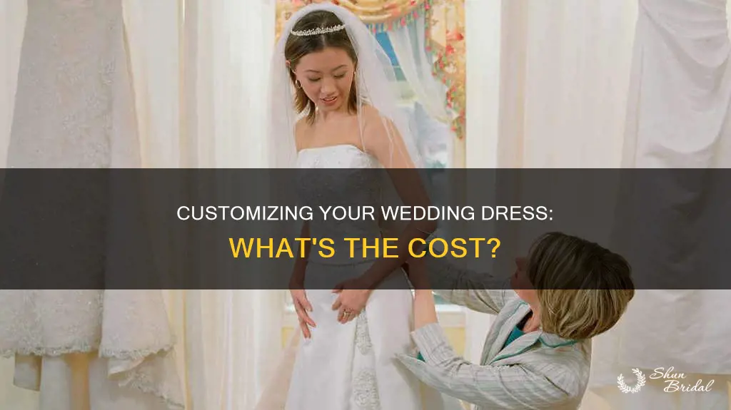 how much does it cost to tailor a wedding dress
