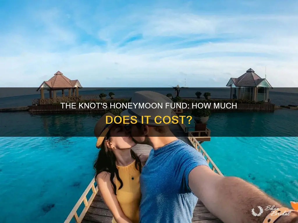 how much does the knot charge for honeymoon fund