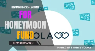 Zola's Honeymoon Fund: What's the Cost?