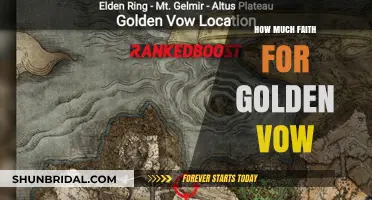 Golden Vow's Faith Requirement: Unlocking the Power of Commitment