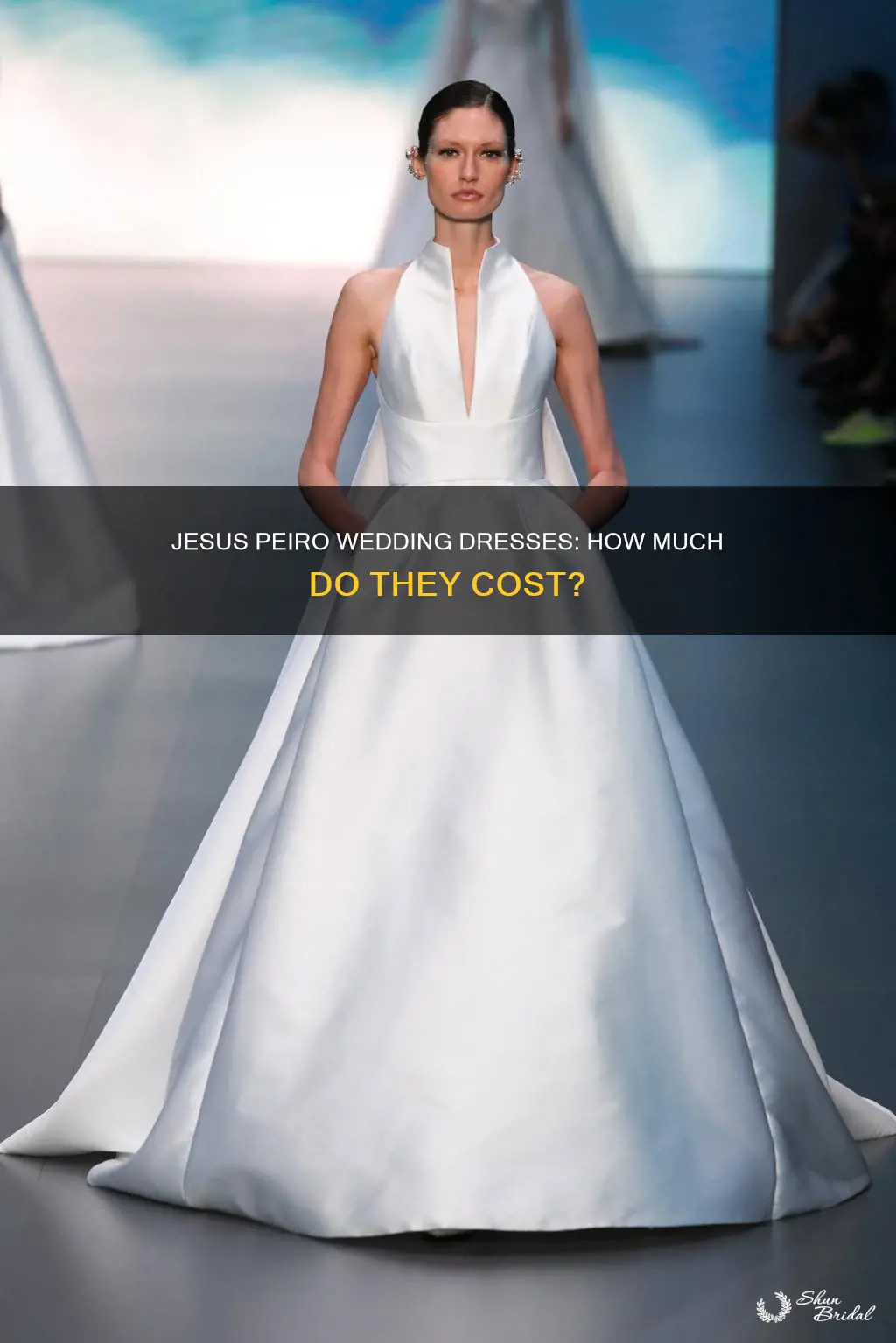 how much is a jesus peiro wedding dress