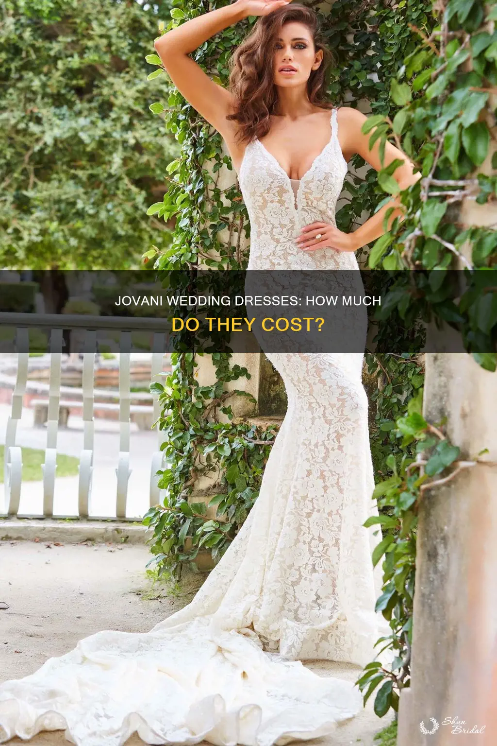 how much is a jovani wedding dress