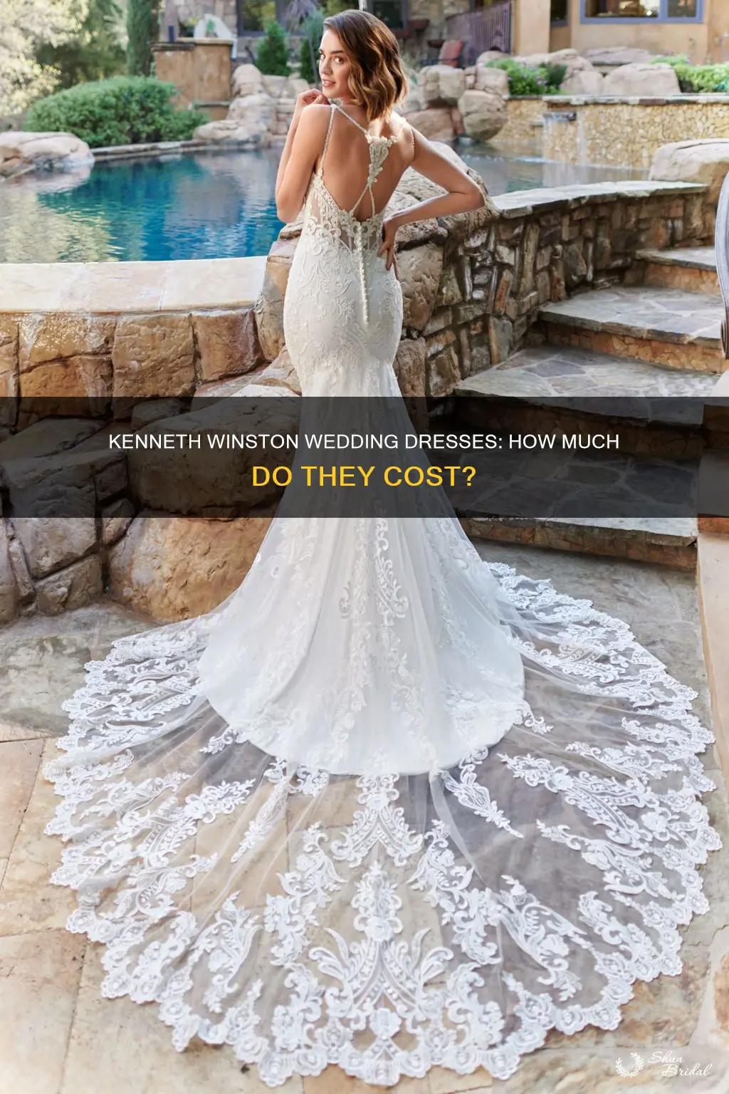 how much is a kenneth winston wedding dress