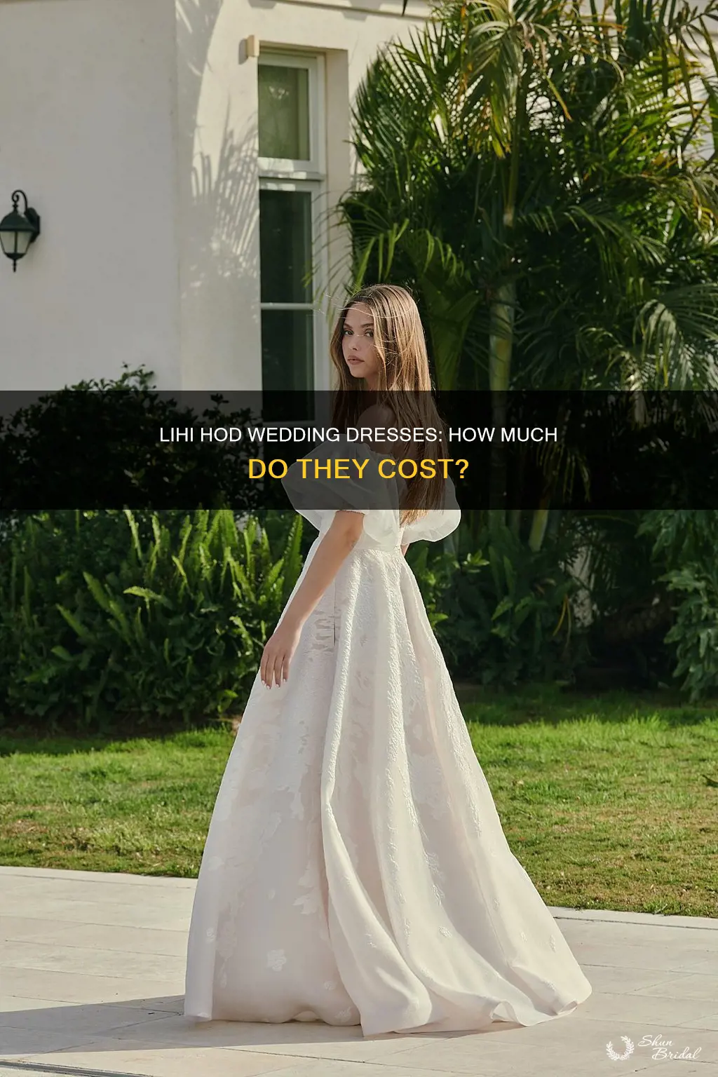 how much is a lihi hod wedding dress