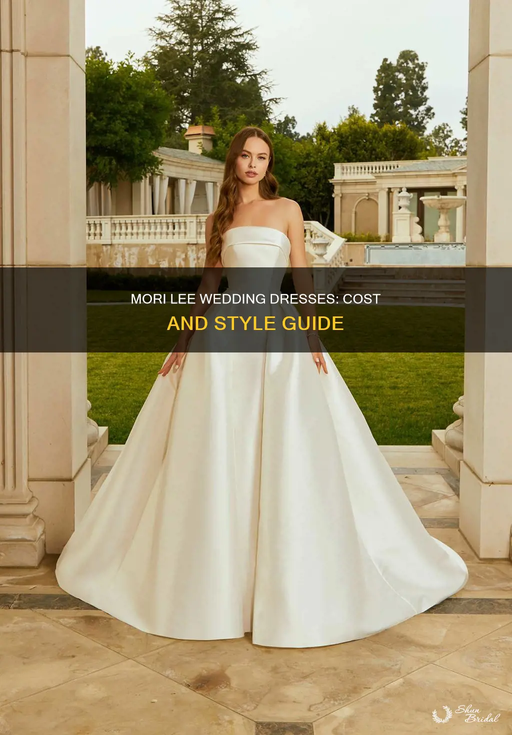 how much is a mori lee wedding dress