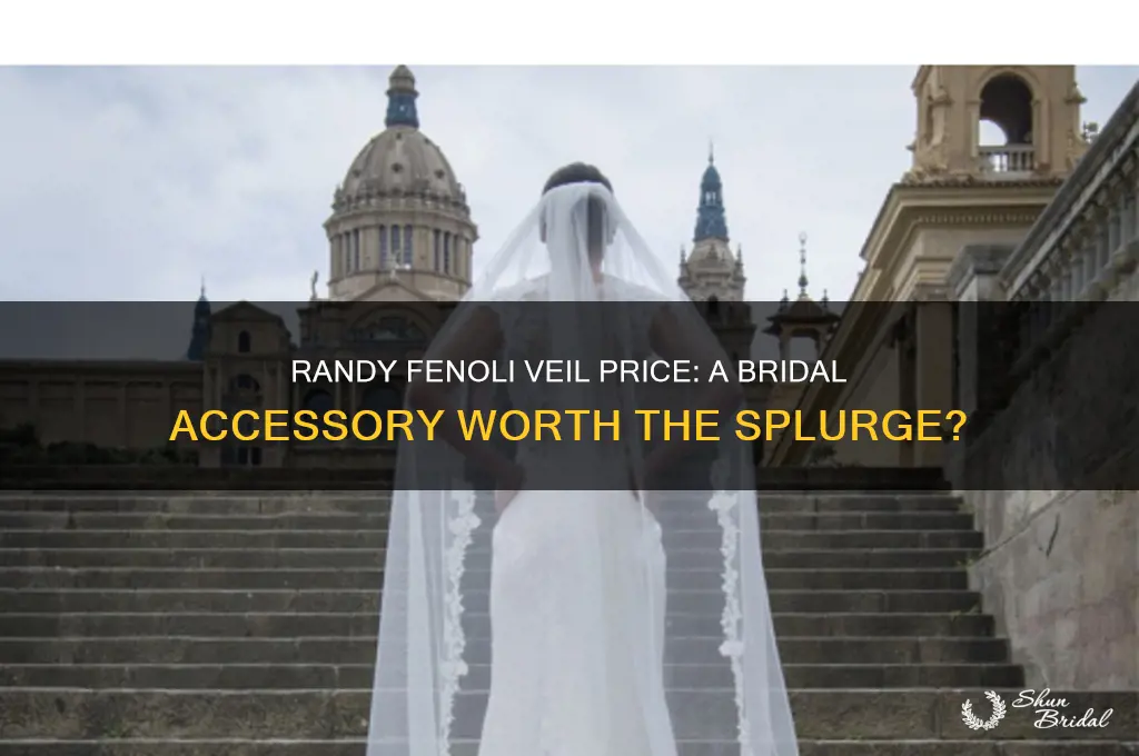 how much is a randy fenoli veil
