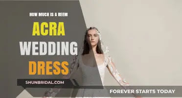 Explore the Cost of Reem Acra Wedding Dresses