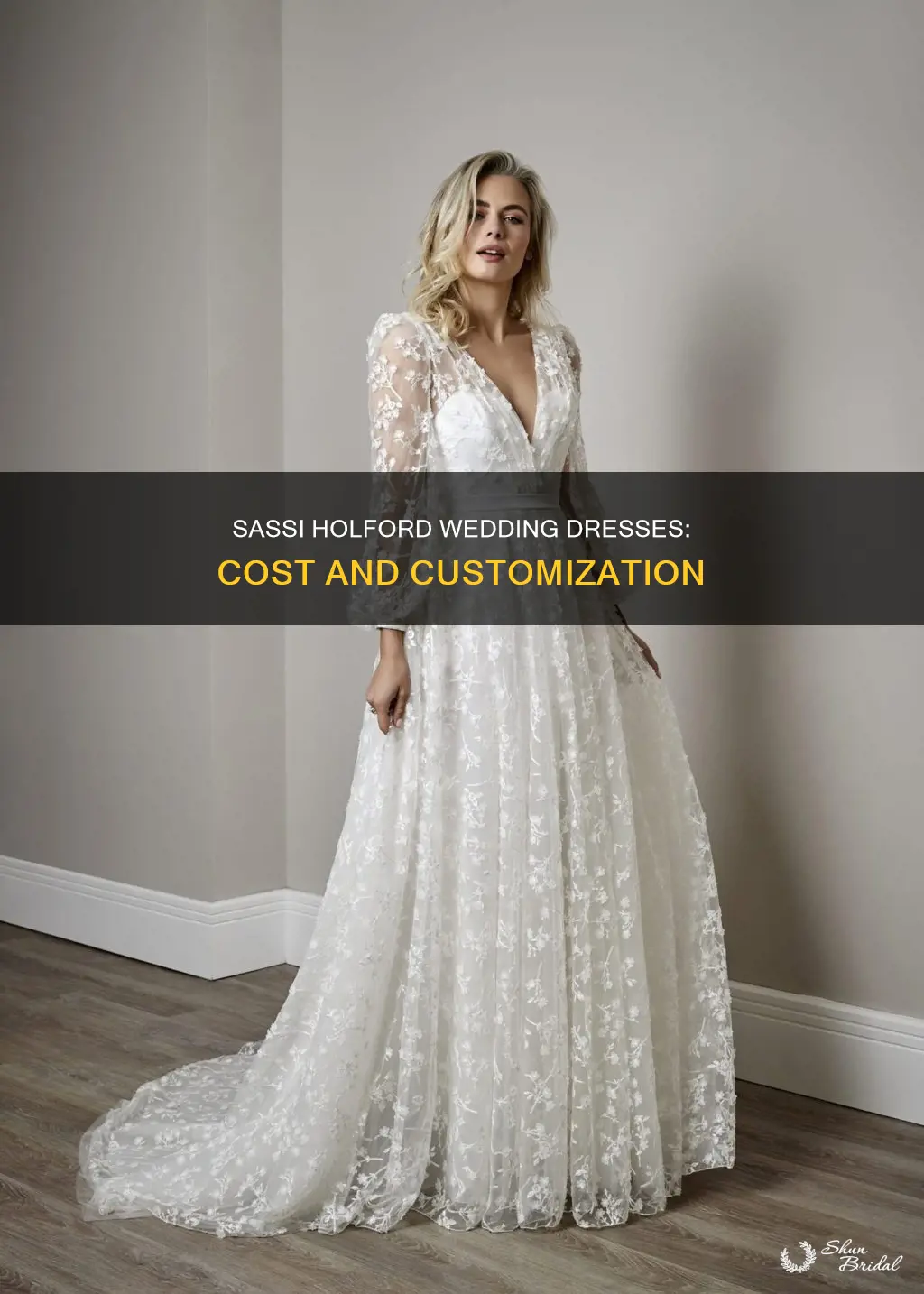 how much is a sassi holford wedding dress