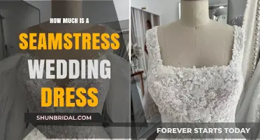The Cost of a Seamstress-Made Wedding Dress