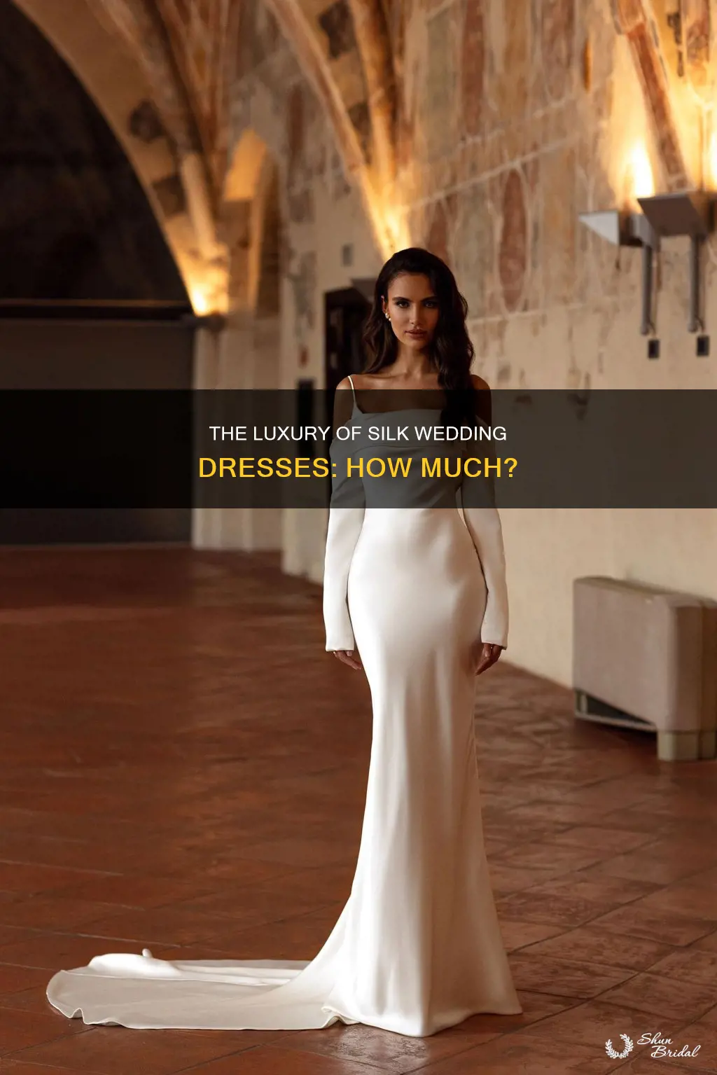 how much is a silk wedding dress