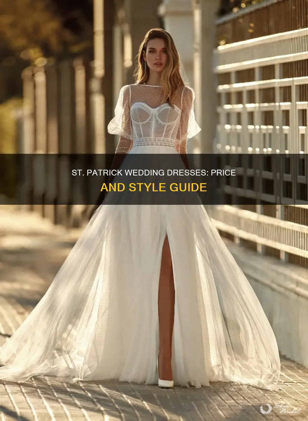 how much is a st patrick wedding dress
