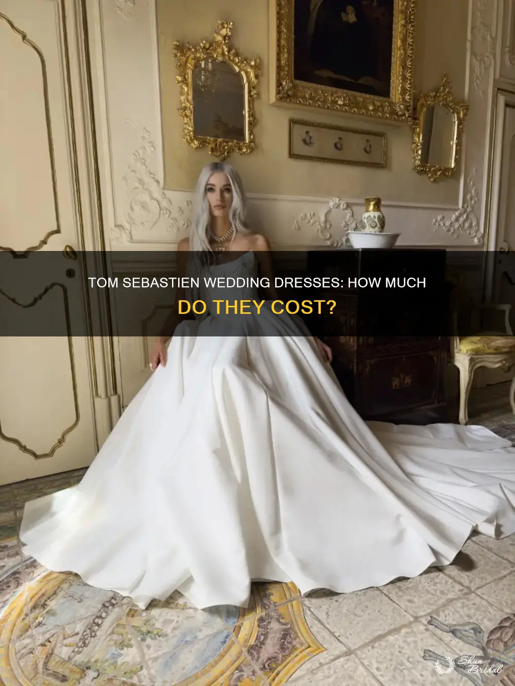 how much is a tom sebastien wedding dress