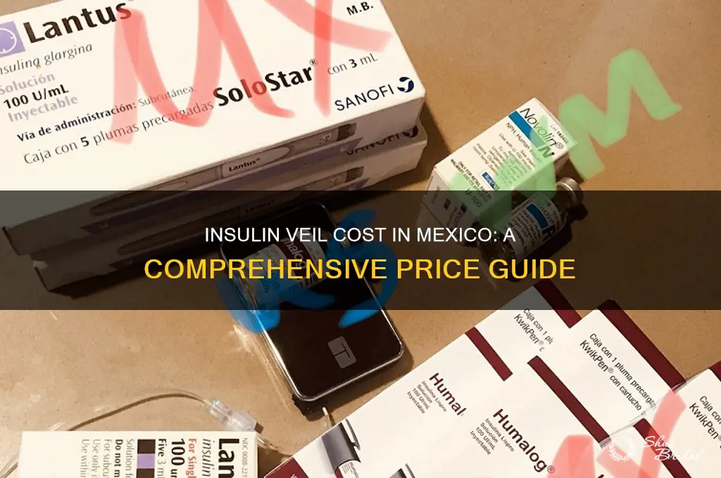 how much is a veil of insulin in mexico
