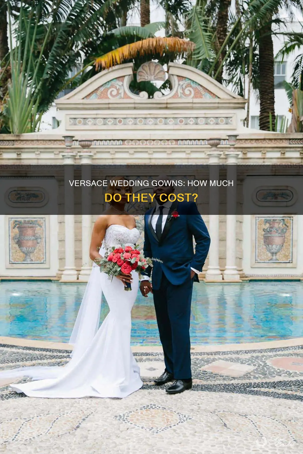how much is a versace wedding dress