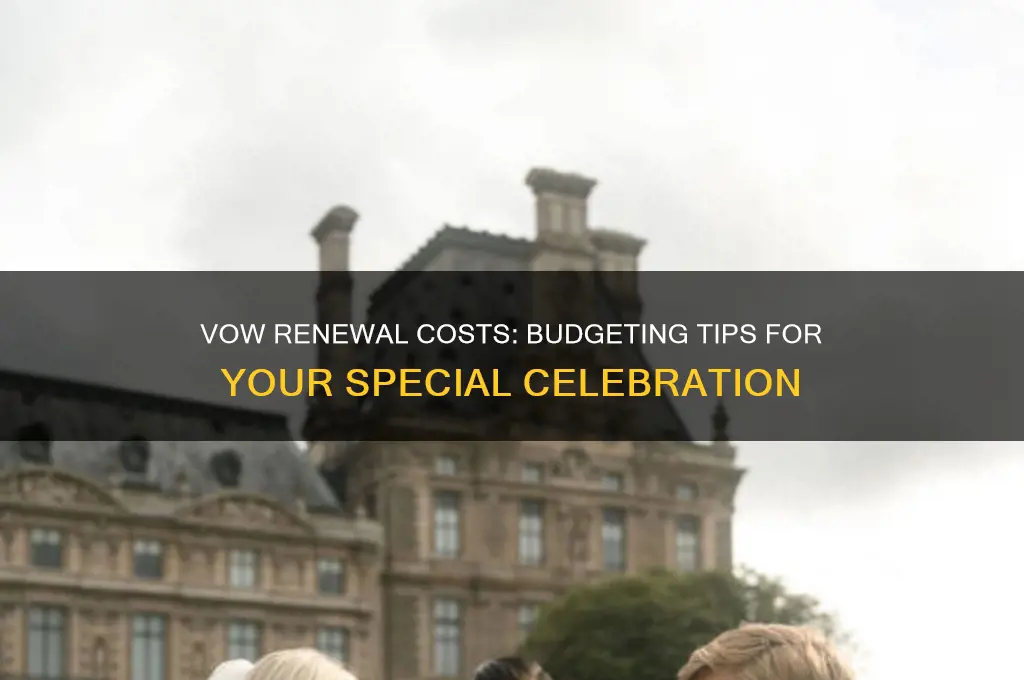 how much is a vow renewal lnk lbb