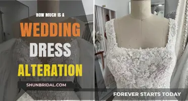 The Cost of Wedding Dress Alterations: What to Expect