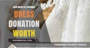 Donating Your Wedding Dress: What's It Worth?
