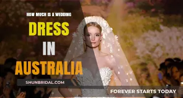 The Cost of Wedding Dresses in Australia
