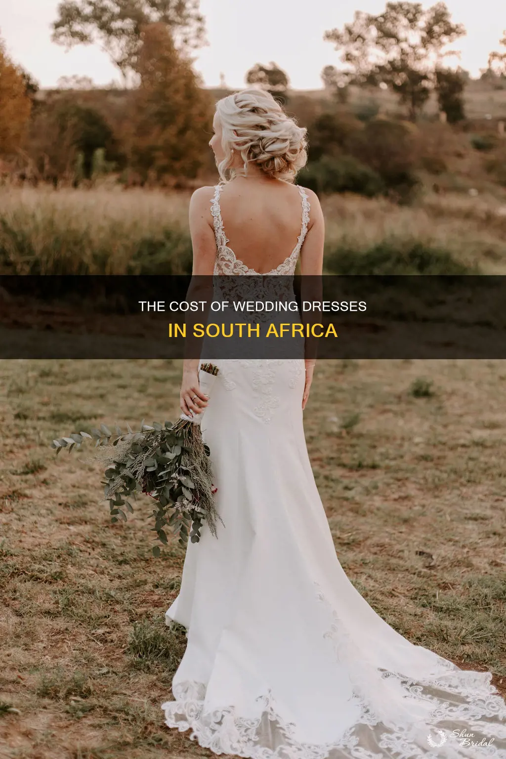 how much is a wedding dress in south africa