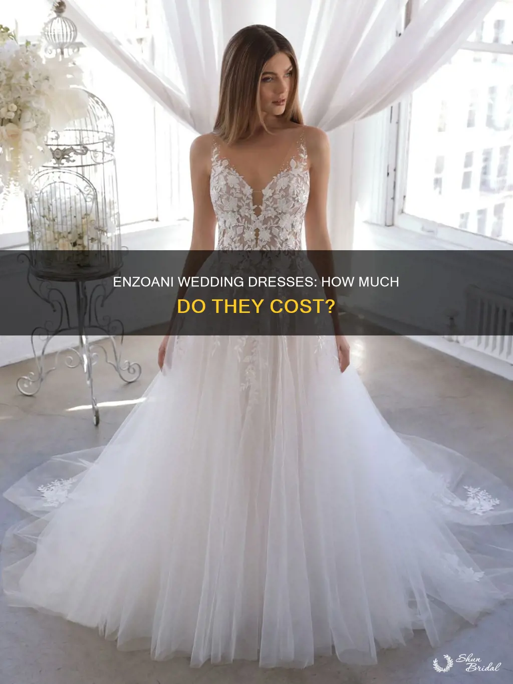 how much is an enzoani wedding dress