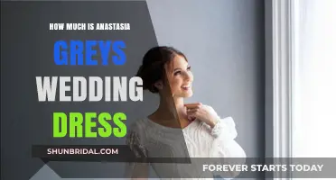 Anastasia Grey's Wedding Dress: Cost and Design Details