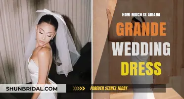 Ariana Grande's Wedding Dress: The Cost of Her Gown
